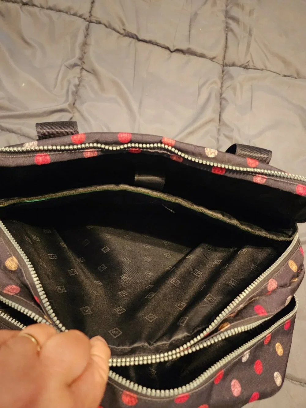 Large Vera Bradley Office Computer Bag